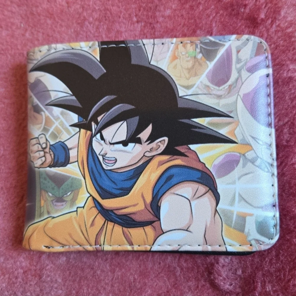 New dragon ball z anime manga leather wallet
